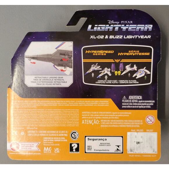 Lightyear Buzz Lightyear XL-02 Hyperspace Series Disney Pixar Toy - Picture 8 of 9